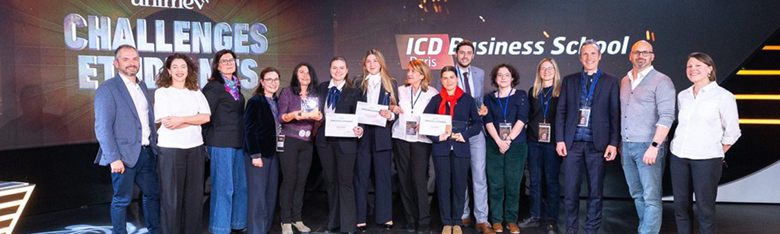 Victoire pour l’ICD Business School au Challenge Étudiants UNIMEV